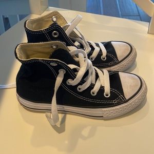 Gently used high top converse youth size 11